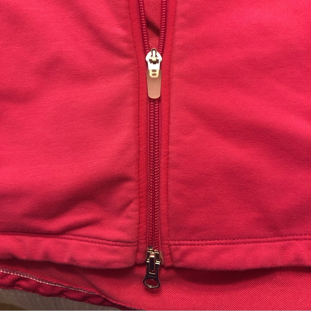 Vintage Nike FIT DRY Jacket Full Zip Pink Medium - Picture 6 of 8